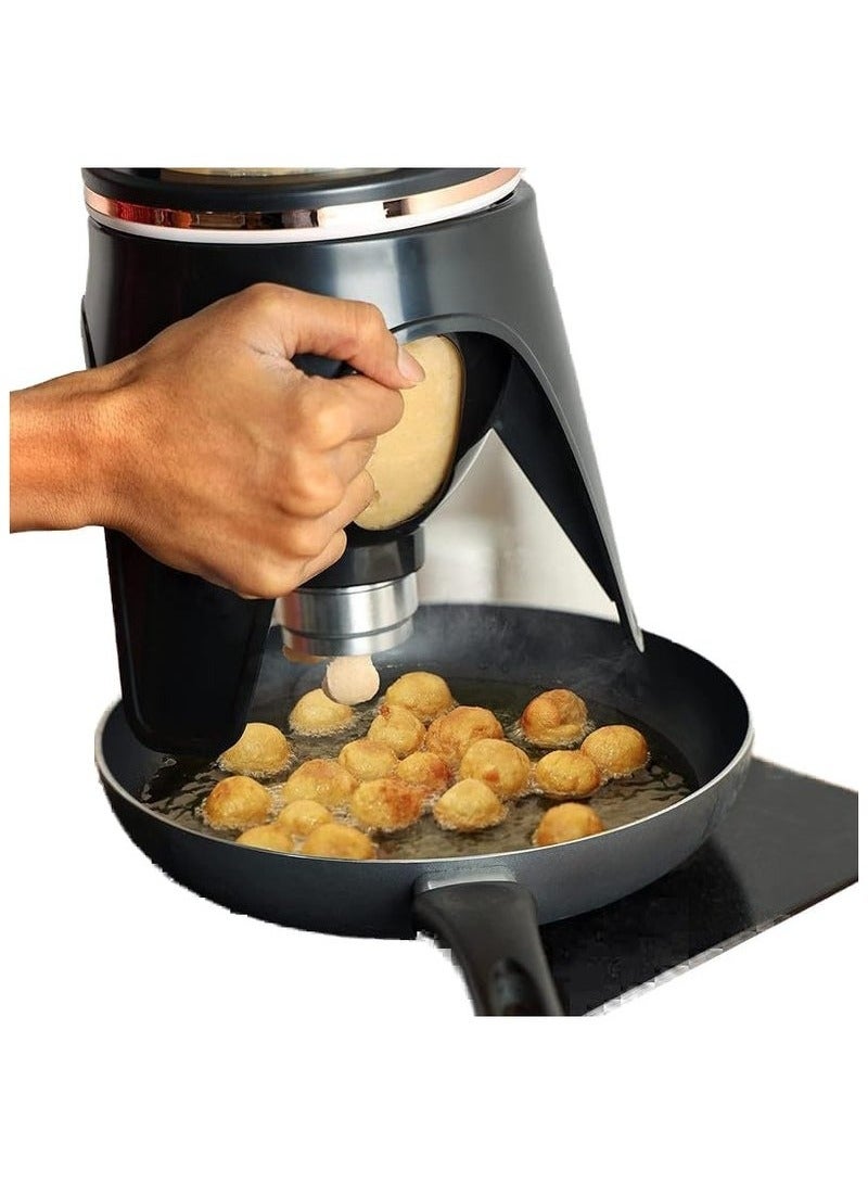 TIGER Electric Sweet Dumpling Maker – Luqaimat, Loqumat Al Kadey, & Sweet Ball Maker with Digital Screen Counter, On/Off Switch, Easy to Clean – 1 Liter Capacity, Black - Image 4