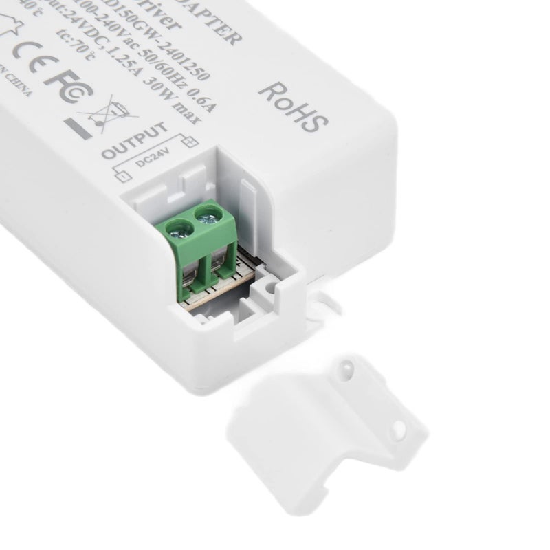 30W DC 24V ABS LED Driver Power Supply For Cabinet Puck Lights - Image 3