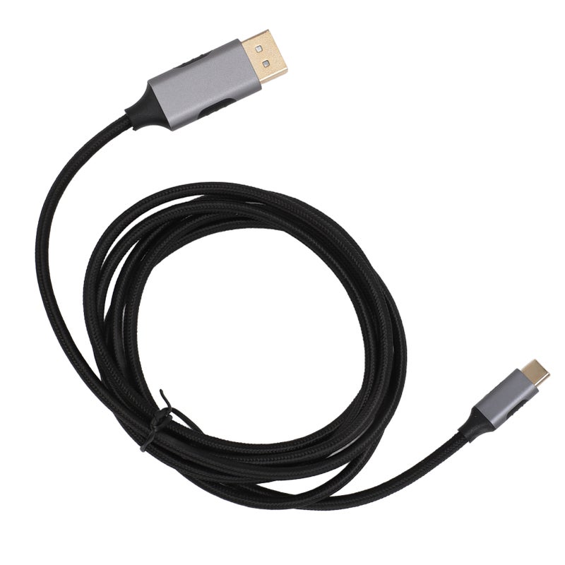 USB Type C to DisplayPort 1.4 Cable Professional 8K 60hz 10Gbps Aluminum Housing Type C to DisplayPort 1.4 Cable for Laptop Mobile Phone 5.9ft - Image 5