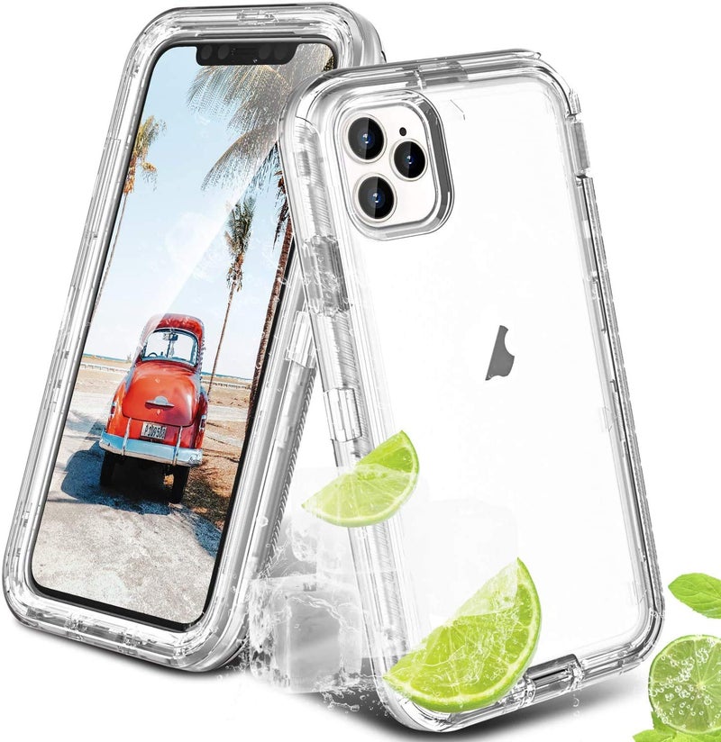 ORIbox Case Compatible with iPhone 12 Pro Max Heavy Duty Shockproof AntiFall Clear case