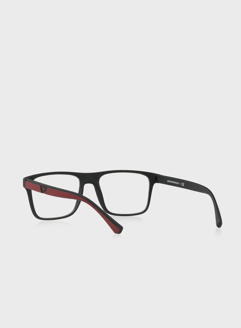 EMPORIO ARMANI 0Ea4115 Full Frame Rectangle Sunglasses