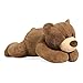 Fiosnow Weighted Stuffed Animals for Adults Brown Bear 35lbs 24 Weighted Plush Animals for Kids Throw Pillow Hugging Toys - Image 4