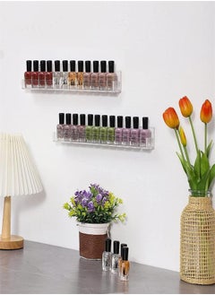 General 15 Inch Invisible Acrylic Floating Wall Ledge Shelf,Wall Mounted Nursery Kids Bookshelf, Invisible Spice Rack, Clear 5MM Thick Bathroom Storage Shelves Display Organizer,Transparent (6 Pack)  - Image 5