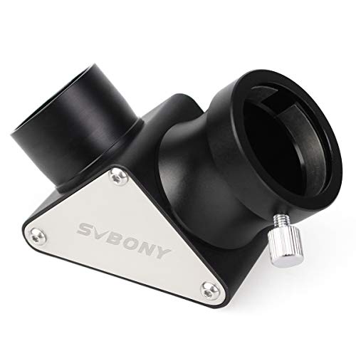 SVBONY 1.25 inches 90 Degree Dielectric Mirror Diagonal Fully Metal for Refracting Telescope Eyepiece Lens for Astronomical Visual Astrophotography - Image 3