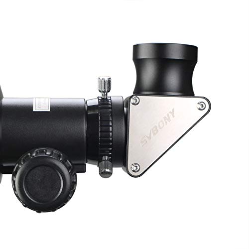 SVBONY 1.25 inches 90 Degree Dielectric Mirror Diagonal Fully Metal for Refracting Telescope Eyepiece Lens for Astronomical Visual Astrophotography - Image 4