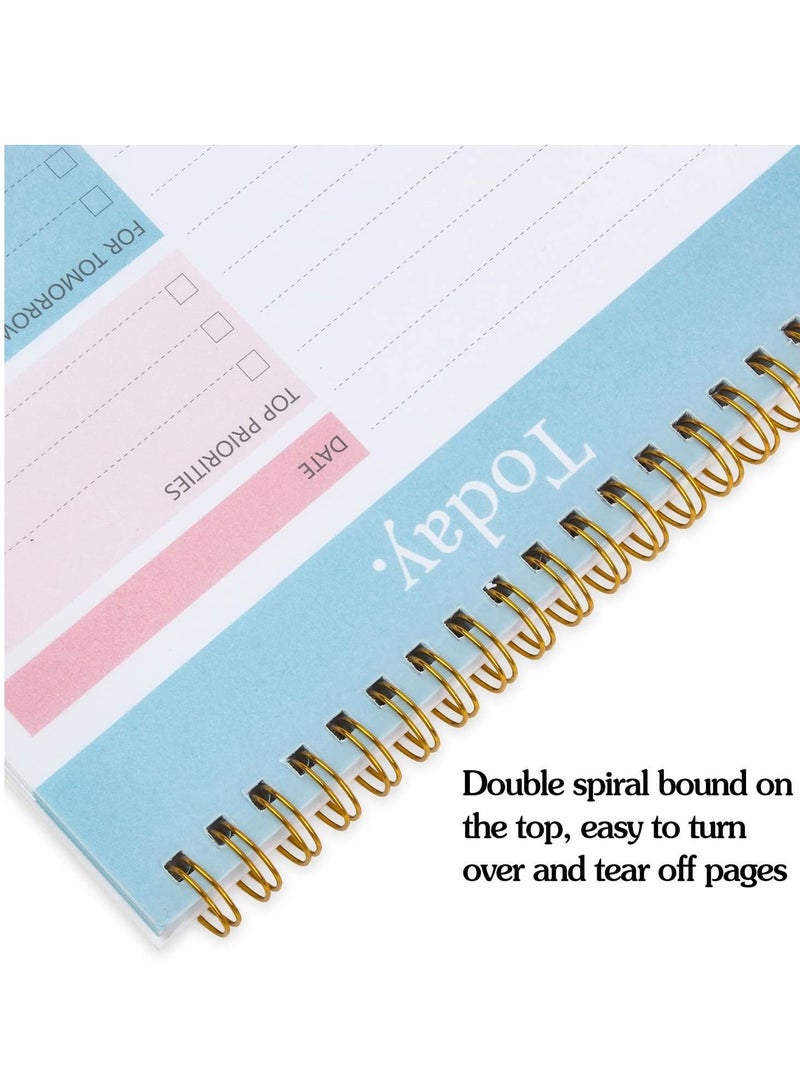XiuWoo To Do List Notepad, Weekly Agenda Planning Pad, Office Supplies Checklist Productivity Note Pad for Work and Personal Organized - Image 2