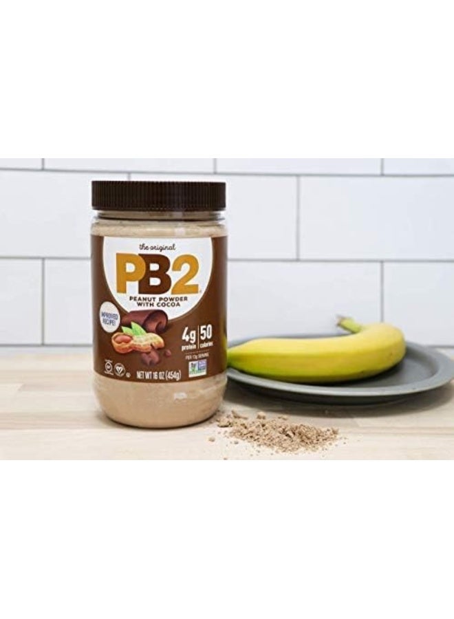 PB2 Powdered Peanut Butter Bundle - Original PB2 and Cocoa PB2 Peanut Butter Powder (Two 16oz Jars) - Image 4