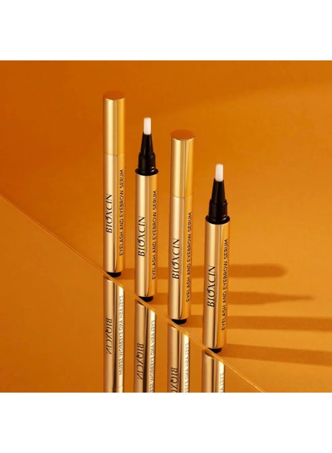 بيوكسين سيروم بيوكسين للرموش والحواجب بالكولاجين وحمض الهيالورونيك لنمو أقوى وأكثر كثافة - Image 3