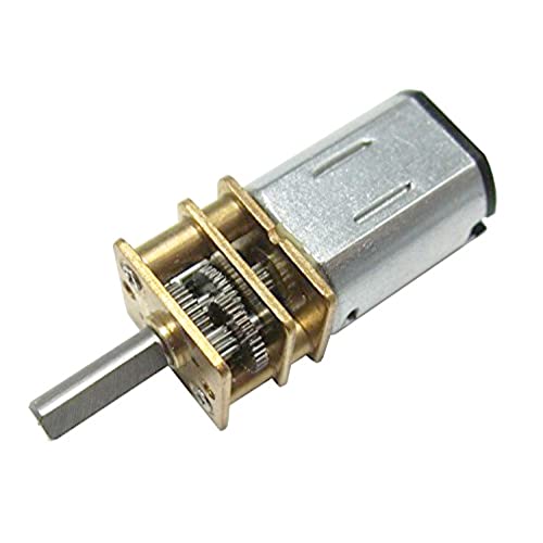 CHANCS Variable Speed Motor 12V N20 DC 3000RPM Gearbox Micro Electric Motor with Torque Geared for Electronic Toys Mechanical Arms - Image 1
