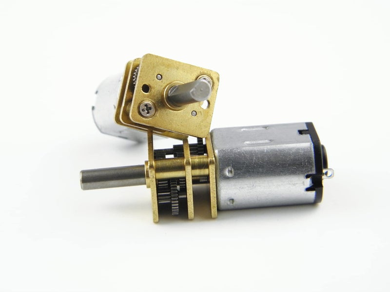 CHANCS Variable Speed Motor 12V N20 DC 3000RPM Gearbox Micro Electric Motor with Torque Geared for Electronic Toys Mechanical Arms - Image 2