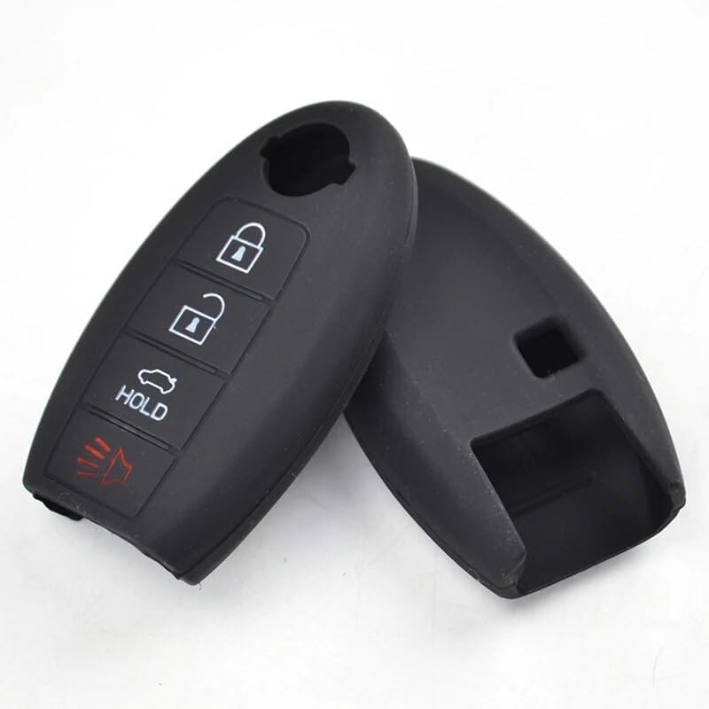 QASULER Silicone Key Case Cover for Nissan Models - Image 5