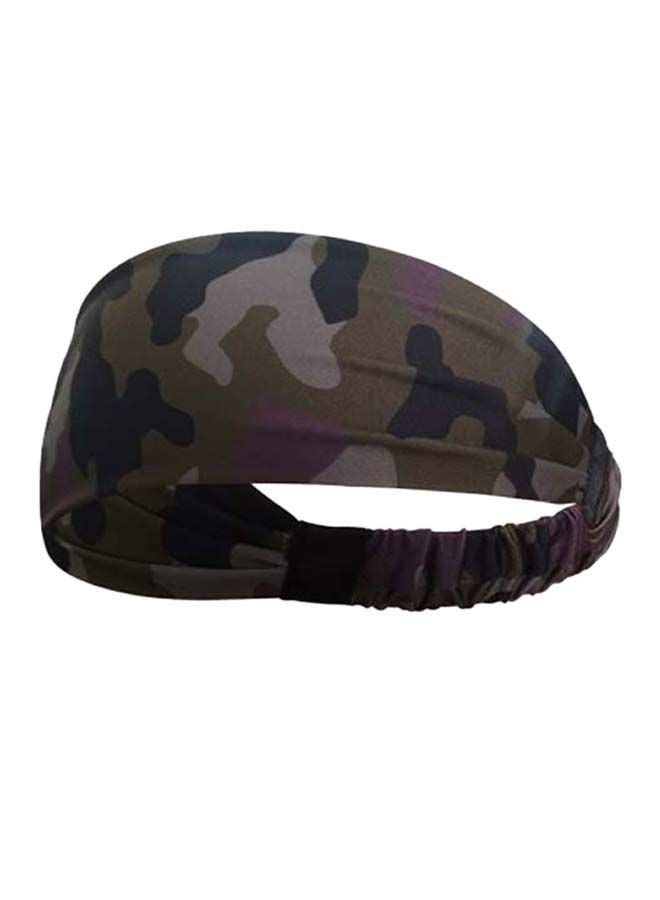 NIBEMINENT Sweat Proof Fitness Sports Headband One Size  - Image 1
