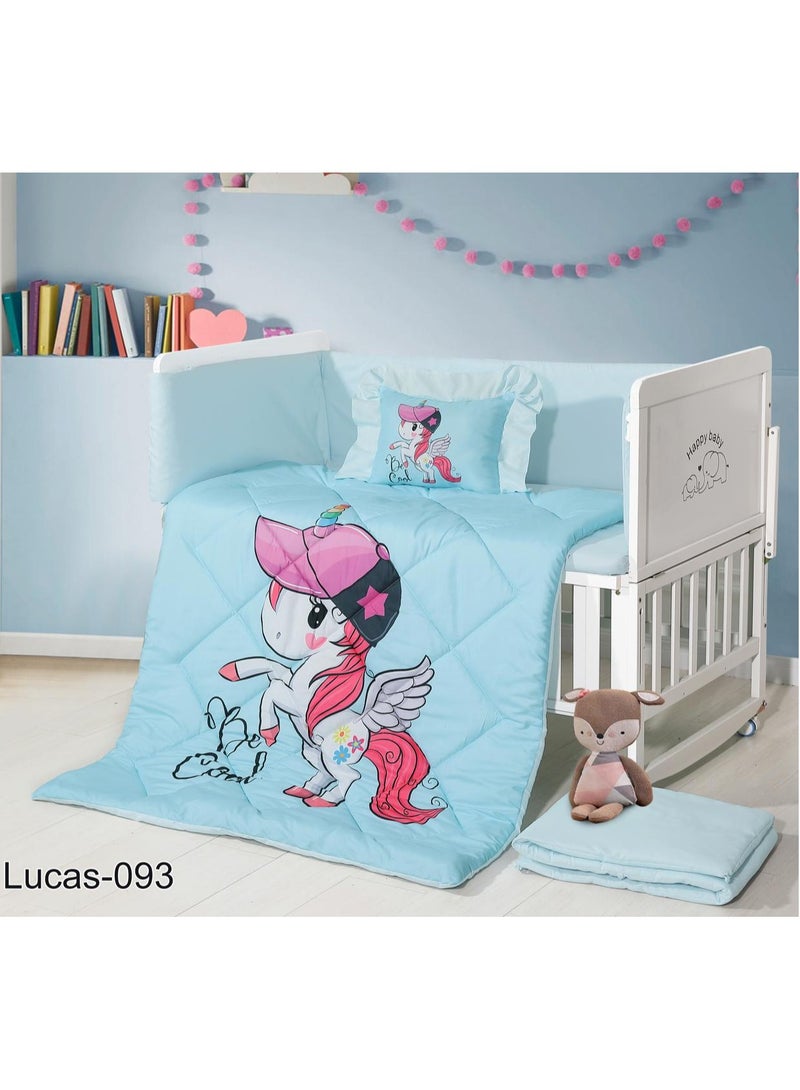 Hours KIDS PRINTING MICROFIBER COMFORTER 5 PCS SET - Image 1
