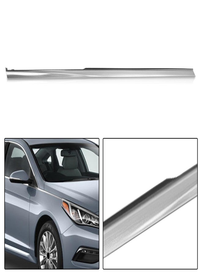 PartsFlow Garnish Molding Trim Chrome Right Passenger Side for 2015 2016 2017 Hyundai Sonata - Image 3