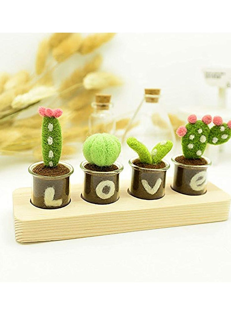 SYOSI Fibre Wool Yarn Roving, 50 Colors for Needle Felting Hand Spinning DIY Craft Materials - Image 2