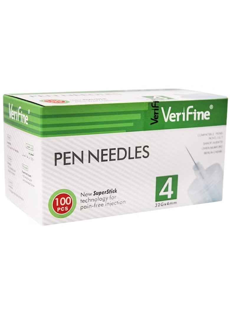 سنون انسولين فريفاين 32G* 4 mm ( قطعة 100 )