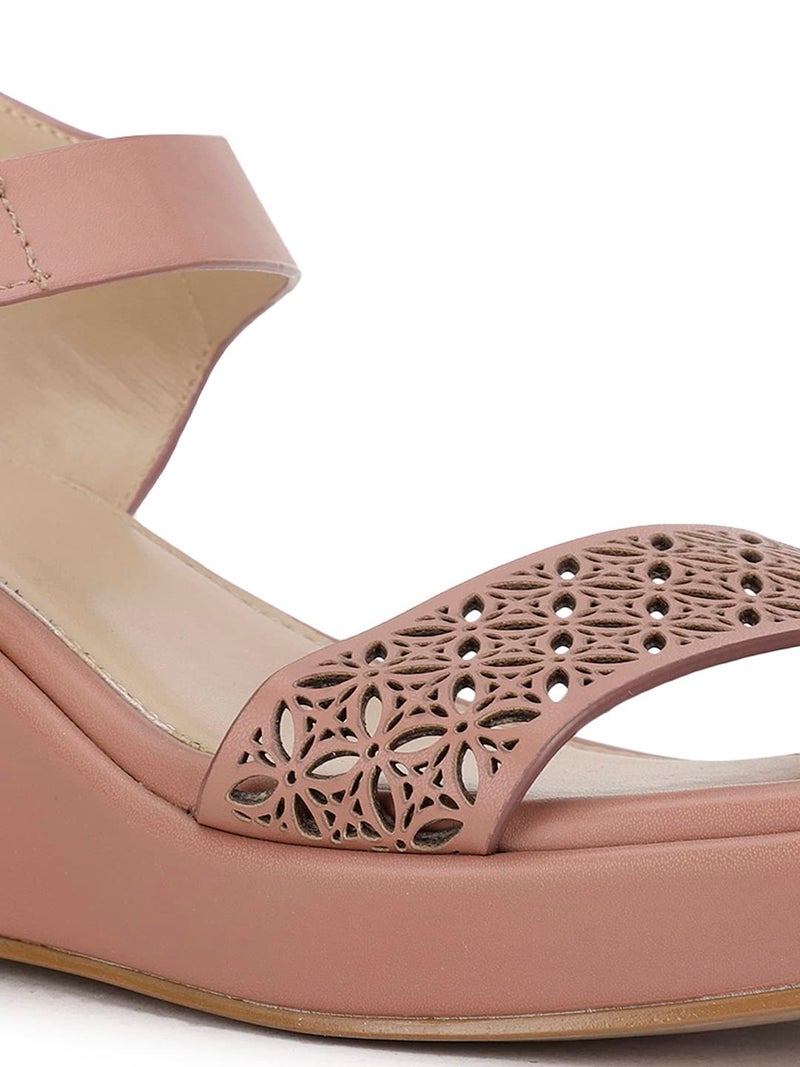 Bata Audrey Sandal Women's Rose Gold Heels - 5 UK (6615555) - Image 5
