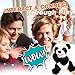 Easfan Panda Hand Puppet Plush Animal Toy with Movable Mouth for Role Play Storytelling Preschool Teaching Birthday Gifts for Kids Boys Girls 9 - Image 4