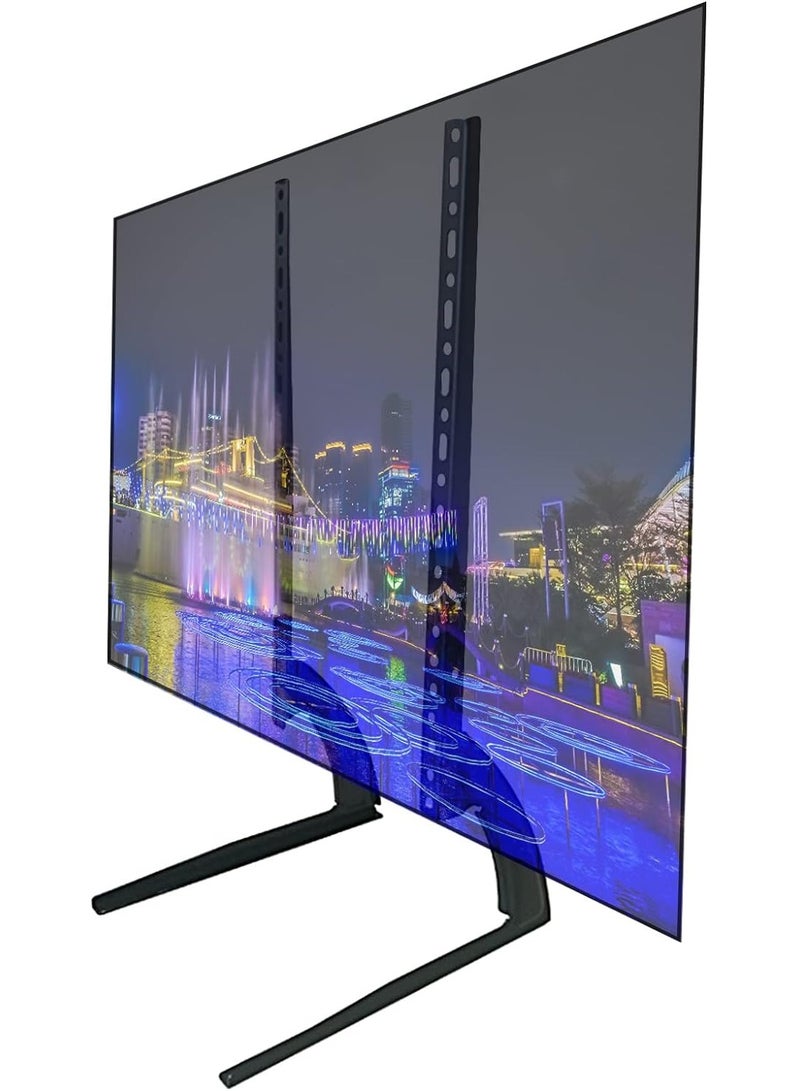 Universal TV Stand, Tabletop TV Stand Mount, 3 Settings Height Adjustable TV Base, TV Base Stand for Most 32 to 75 inch TVs, Max VESA 800 x 500mm(Style 9) - Image 1