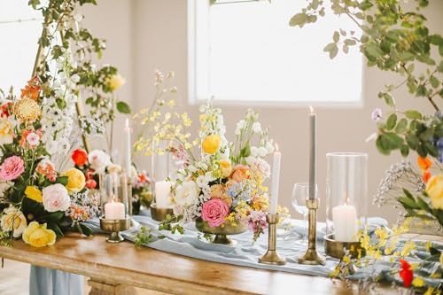 Accent Decor Finale Gold Metal Compote Bowl | Gold Compote Vase l Distressed Metal Vase l Indoor and Outdoor Compote for Any Event Decoration (8"x 5.25") (73386) - Image 3