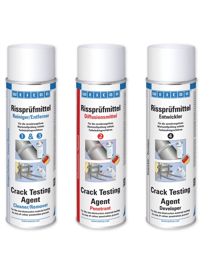 Weicon WEICON Crack Testing Agent Penetrant | 500 ml | Leak Detection Spray for different materials - Image 4