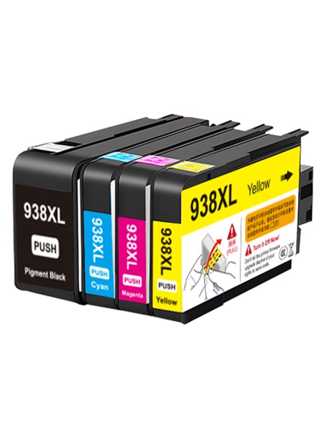 Befon Compatible With Hp 938 Ink Cartridge, Hp9730 Ink Cartridge, Hp9720/9110b/9120b/9130b Ink Cartridge, Hp938 Printer Ink, 938e Four-color Set - Image 2