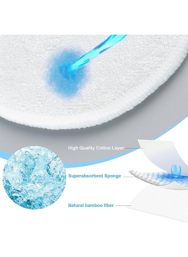6 Pcs Nursing Pads, Reusable G Tube Button Pad, Abdominal Dialysis Feeding Tube Supplies (Six Color)