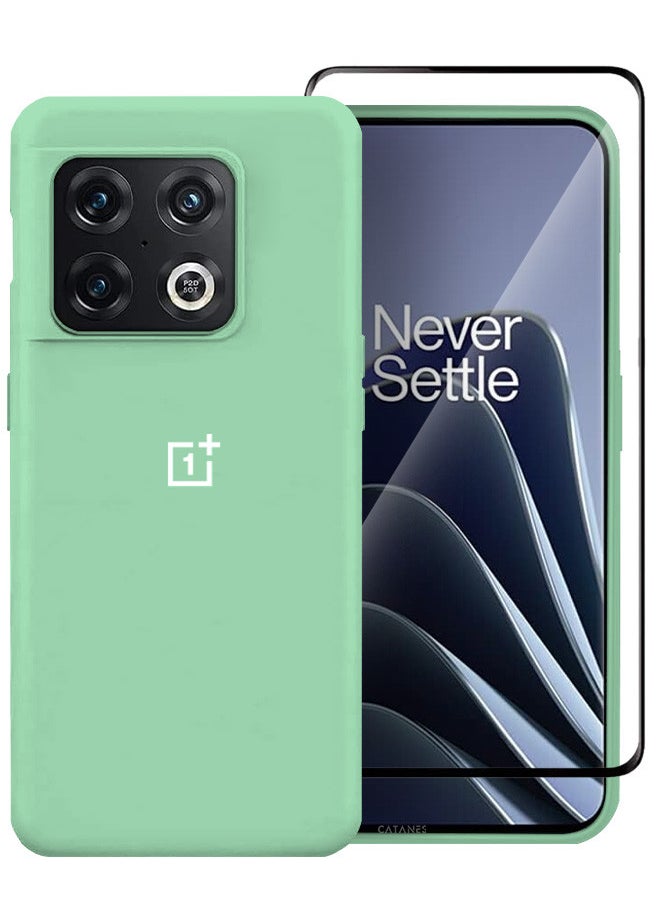 CATANES [for OnePlus 10 Pro] 2 Pack Case and Screen Protector Soft Slim Protective Case Scratch and Bump Resistant Cover  - Image 2