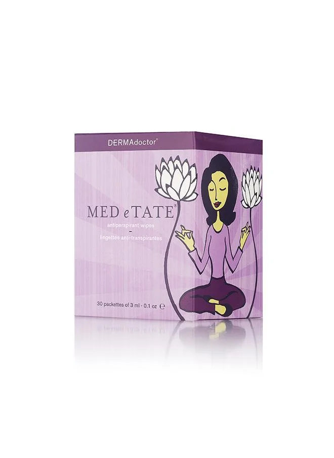 ديرما دكتور مناديل مبللة مضادة للعرق MED e TATE