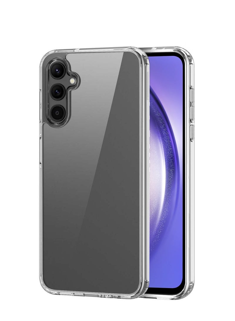 CHAPPELINE Airbag Case Series Premium Transparent Airbag Shockproof Anti-Yellowing Clear Case Cover For Samsung Galaxy A54 5G 2023 Clear - Image 1