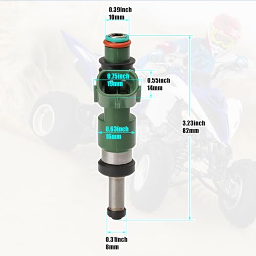 FANHAY Fuel Injector 5VK-13761-00-00 for Yamaha Raptor 2006-2016 700 700R RAPTOR 700R SPECIAL EDITION - Image 5