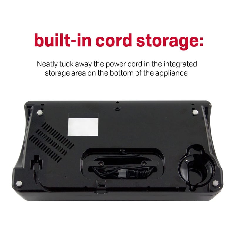 NESCO VS-02 Food Starter Kit with Automatic Shut-Off and Vacuum Sealer Bags, Black 18.25 X 5.25 X 11.5 - Image 4