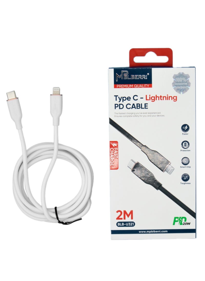 Type C - Lightning PD Cable 2M | mpBLBERRI BLB-U321 - pzsku/ZD50725FD3BA01D561A9EZ/45/_/1720082816/a98a1df2-2c4a-40a9-b4aa-c8de569366b8