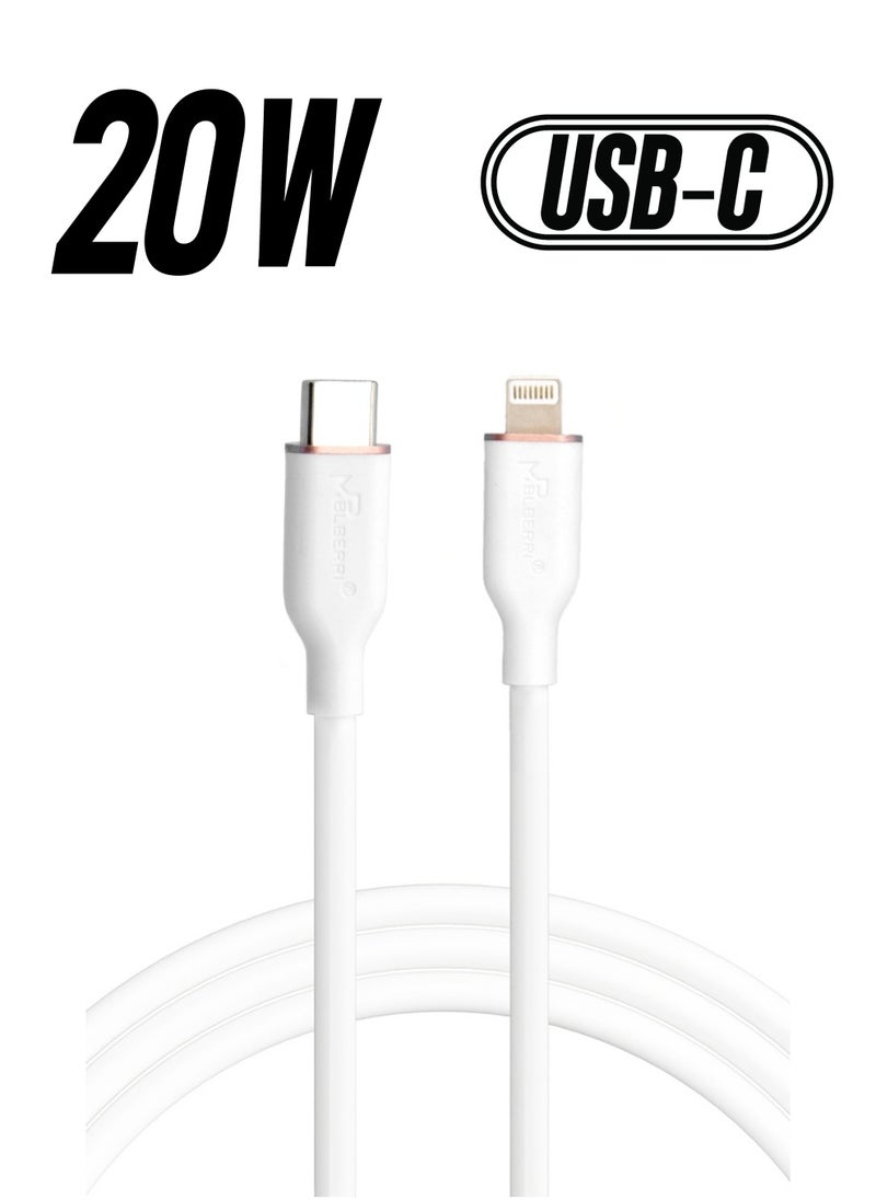 mpBLBERRI - Type C - Lightning PD Cable 2M | mpBLBERRI BLB-U321 - Image 1