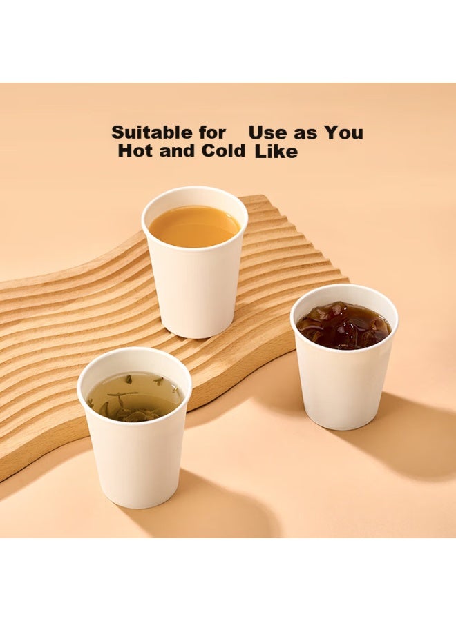 JD.com Jd Jingzao Disposable Paper Cups Thickened Office Home Reception Water Cup 260Ml [100 Pieces] - Image 2