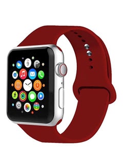 Replacement Band For Apple Watch Nike+ Series 1/2/3/4 Red