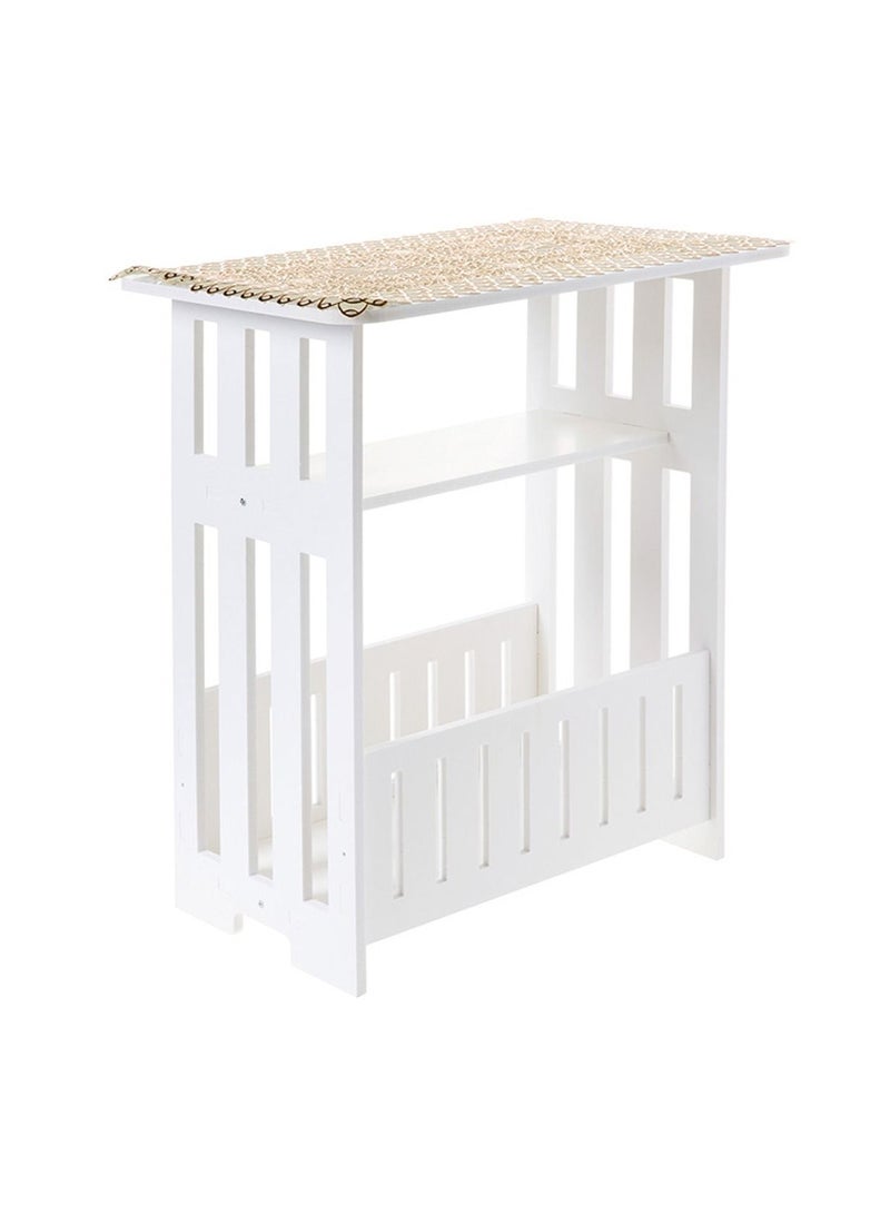 FFD Wooden Side Table Bedside Desk Sofa Side End Table Console Table Lamp Night Stand with Storage Organizer Sink Organizer For Bathroom - Image 4