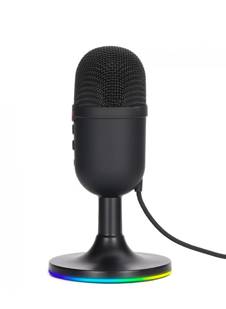 مارفو ميكروفون ألعاب سلكي USB من مارفو MIC06BK - Image 2