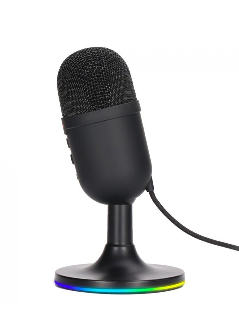 مارفو ميكروفون ألعاب سلكي USB من مارفو MIC06BK - Image 3