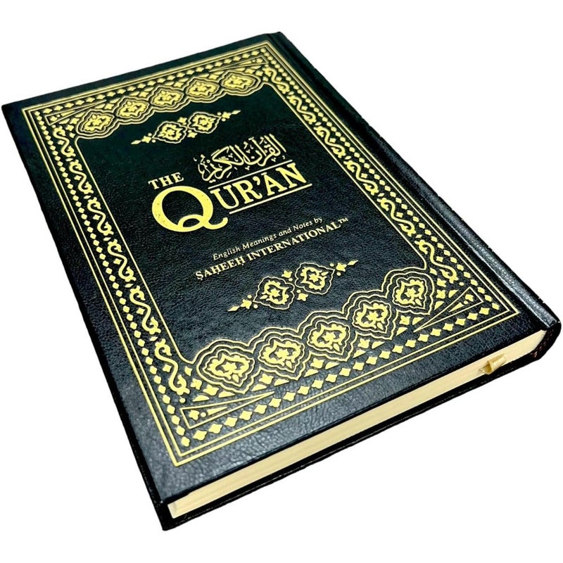 The Holy Qur'an Arabic English Translation 14 x 20 CM Religious Study Hardcover Bilingual Edition For Home Mosque Use - Image 2