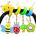FPVERA Car Seat Toys for Babies 06 Months Upgraded Version Spiral Car Seat Stroller Activity Toy Soft Plush Hanging Toys with Rattles Best Gift for Ages 0 and Up - Image 3