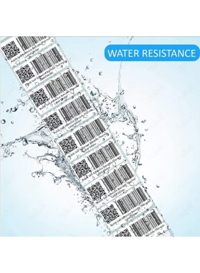 4x6 Inch Direct Thermal Labels, Thermal Shipping Labels With Perforated, Commercial Grade, For Thermal Printer, 500 Labels 1 Roll 100mm*150mm - Image 2