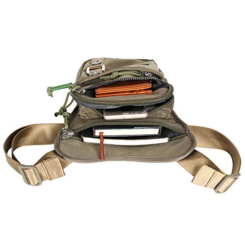 Larswon Thigh Pack, Larswon Leg Bag Thigh Pouch Bag Tactical Waist Bag Motorcycle Bag Waterproof - Image 5