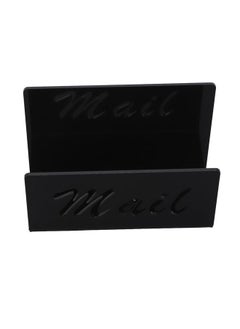 Thoraya Mail Holder Acrylic Countertop Mail Organizer Desktop File Holder Letter Sorter Envelope Holder for Home School Office  - Image 1