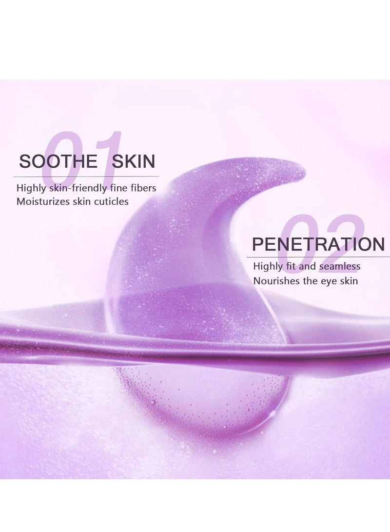 إميجز بقع ترطيب بذور العنب للعين ، جل منشط للعين ، كولاجين متحلل بمستخلصات طبيعية ، لصقات للعين للهالات السوداء ، يقلل من الانتفاخ والتجاعيد (60 قطعة) - Image 4