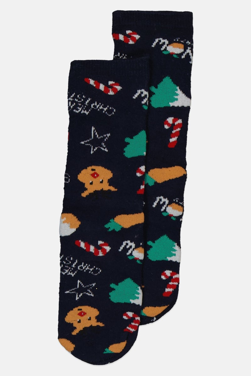 Lefties Kids Boy Graphic Print Socks, Multicolor - Image 2