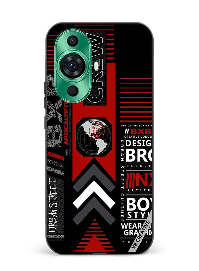 VR CREATIVE Protective Case Cover For Huawei nova 11 Ultra Bxb Logo Design Multicolour - Image 1