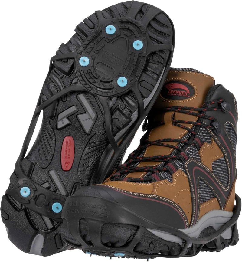 Due North Everyday G3 Ice Cleats for Shoes & Boots - Traction Spikes for Men & Women to Improve Grip on Snow & Ice - Image 1