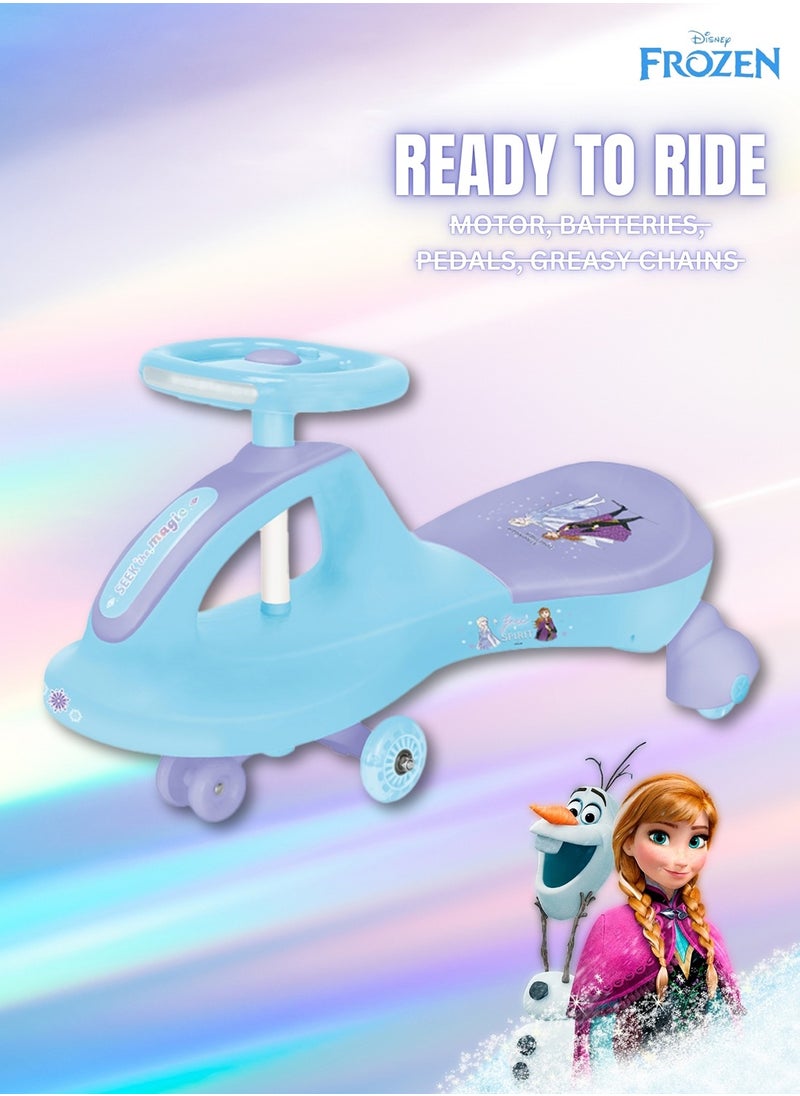 Disney FROZEN - Disney Frozen Plasma Swing Car for Ages 3+ Years (Blue/Pink) - Image 1