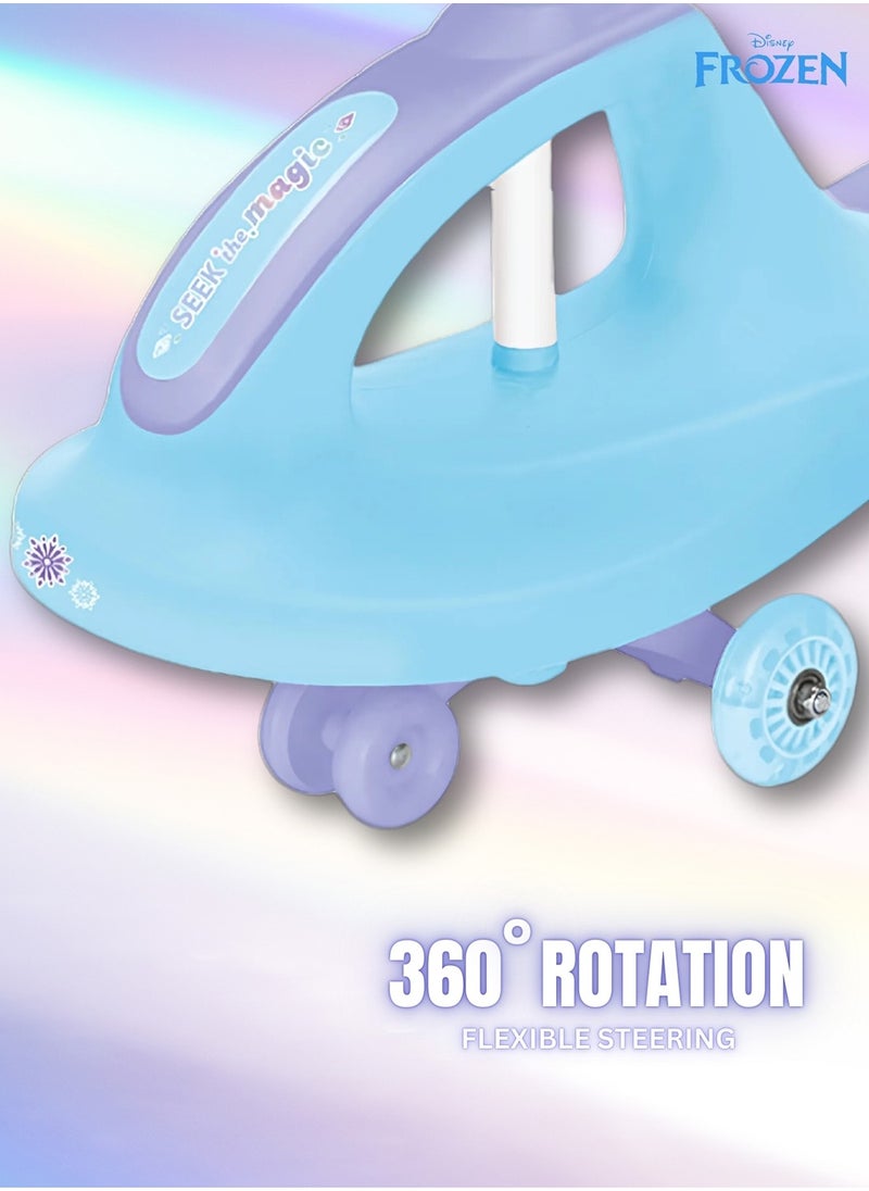 Disney FROZEN - Disney Frozen Plasma Swing Car for Ages 3+ Years (Blue/Pink) - Image 1